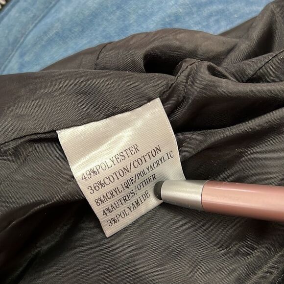 SIMON CHANG NWT ZIPPER DETAILS JACKET SIZE 12 - Picture 8 of 10